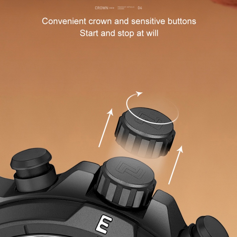 NAVIFORCE Male Stylish Chronog - Outdoor Sport Smart Watch ulasan dan harga