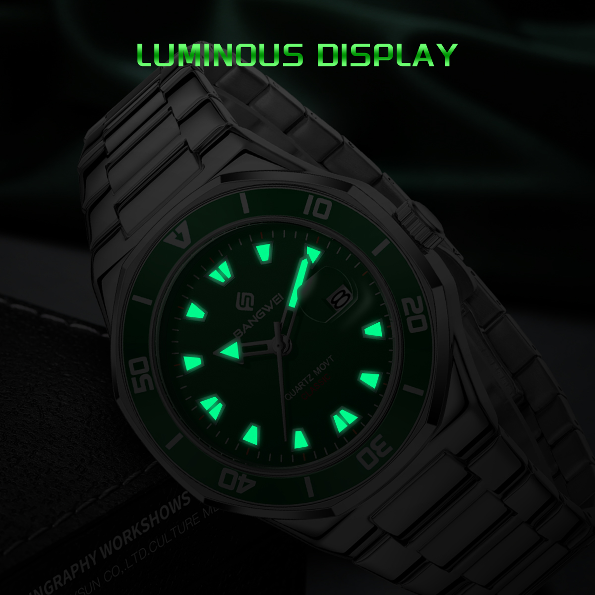 BANGWEI Business Mens Watch Lu - Outdoor Sport Smart Watch ulasan dan harga