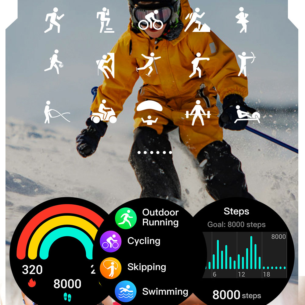 RollsTimi unisex fashion smart - Outdoor Sport Smart Watch ulasan dan harga
