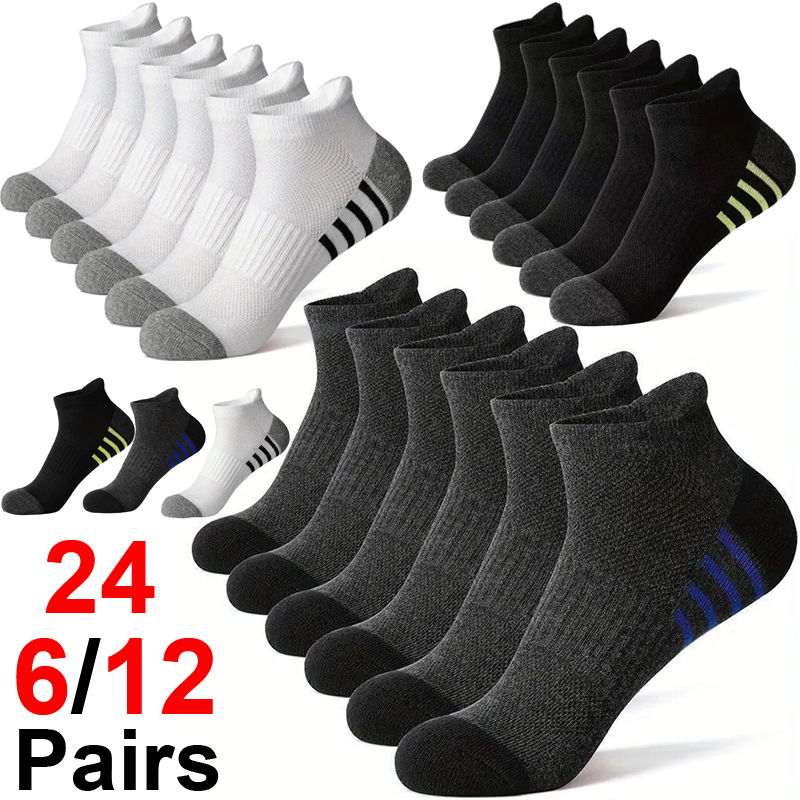 12Pairs High Quality Men's Spo - Outdoor Sport Hose ulasan dan harga